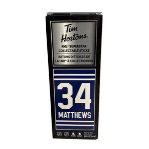 Auston Matthew Mini Stick Tim Hortons NHL Toronto Maple Leafs Hockey NEW